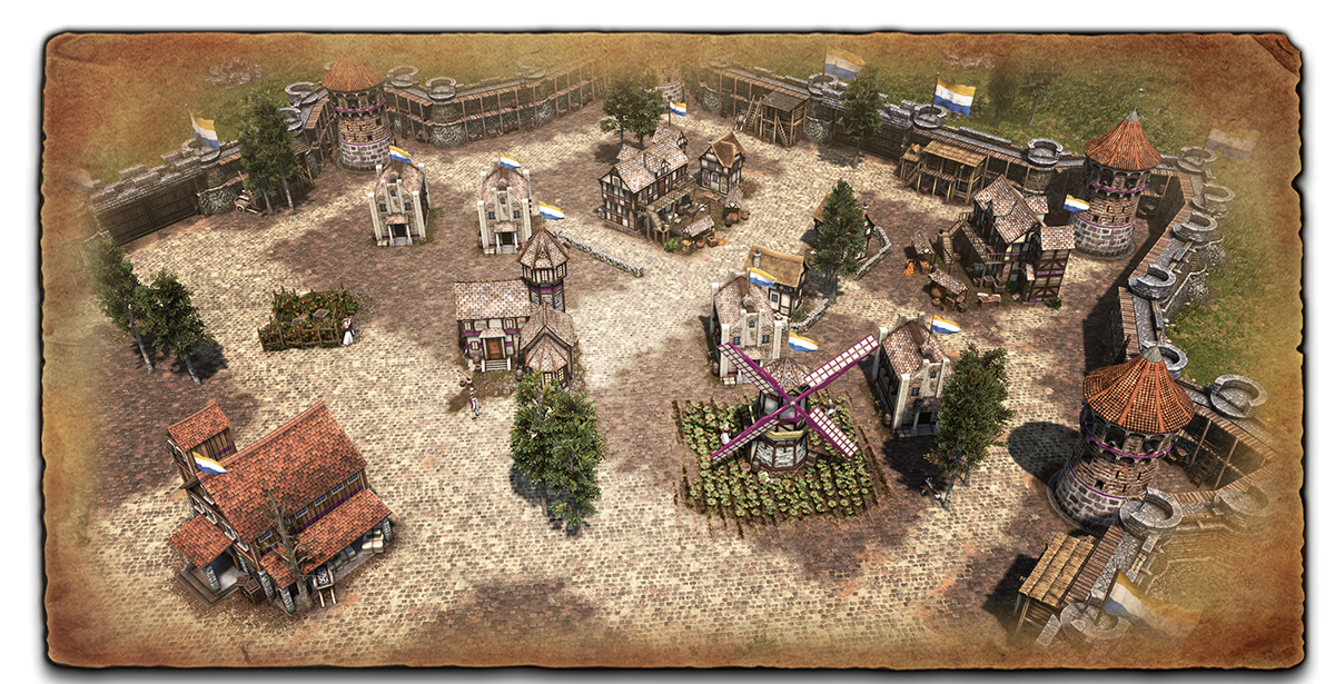 Flag of Aztecs in Age of Empires III: Definitive Edition