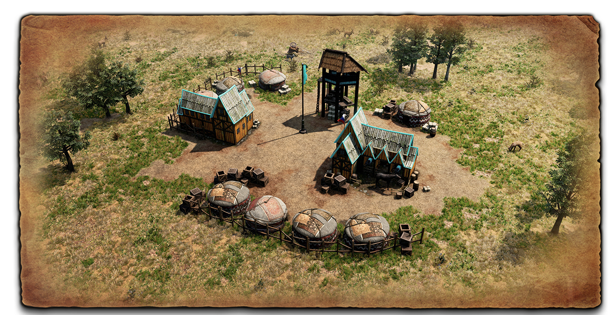 Flag of Aztecs in Age of Empires III: Definitive Edition