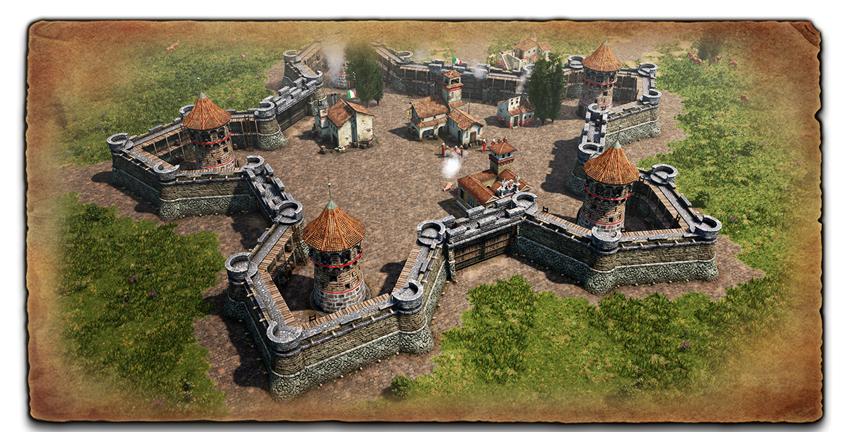Flag of Aztecs in Age of Empires III: Definitive Edition